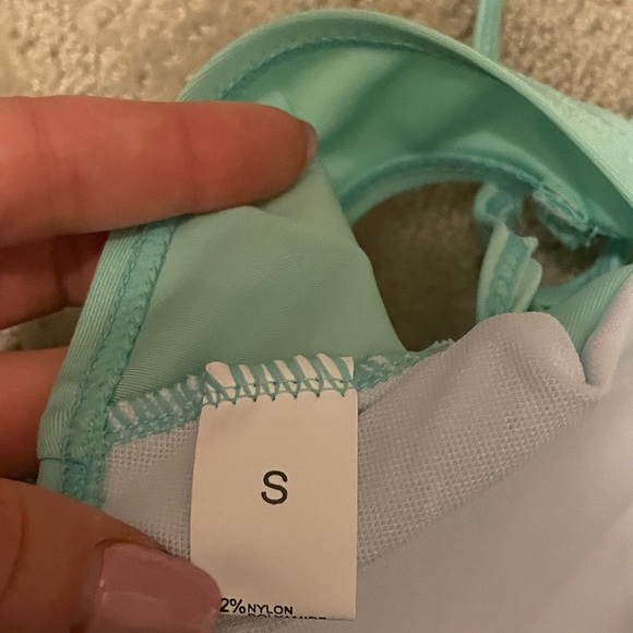 🫶TEAL👙SUPER CUTE🌈 Cut out Bikini SWIM 🔝 ❤️🔥🫶🏼 - Picture 7 of 7